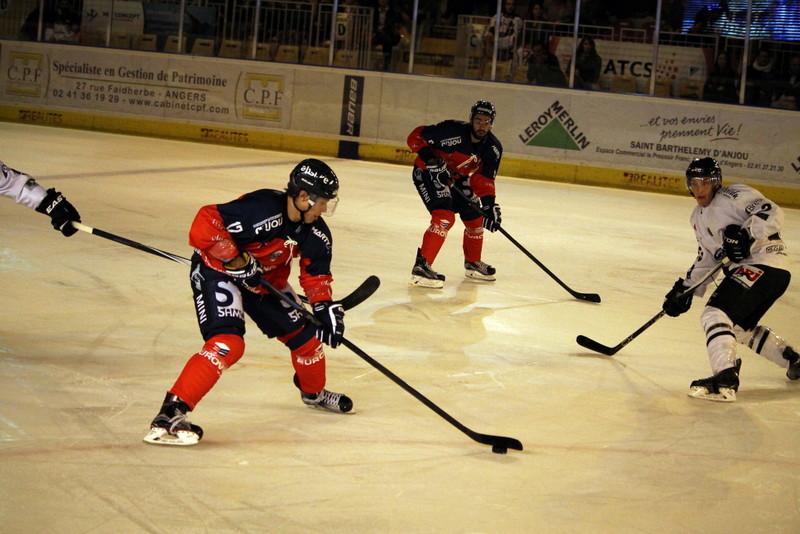 Photo hockey match Angers  - Brest 