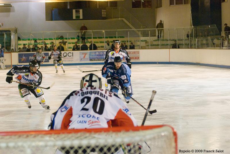 Photo hockey match Angers  - Caen 