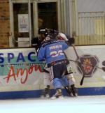 Photo hockey match Angers  - Caen  le 13/10/2009