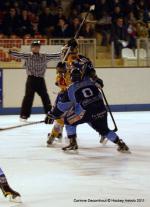 Photo hockey match Angers  - Dijon  le 21/01/2012
