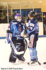 Photo hockey match Angers  - Gap  le 29/12/2009