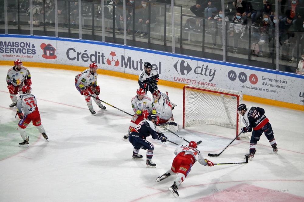 Photo hockey match Angers  - Grenoble 