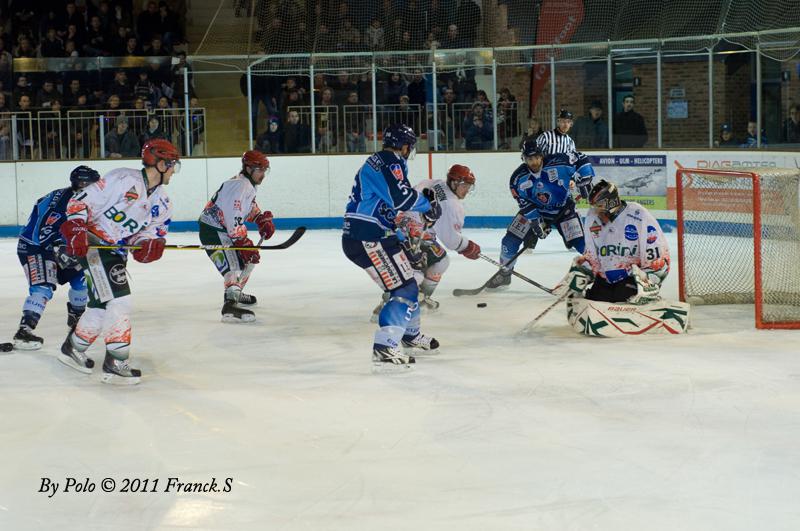 Photo hockey match Angers  - Mont-Blanc