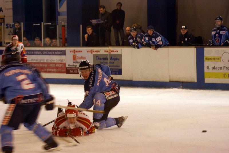 Photo hockey match Angers  - Morzine-Avoriaz