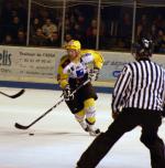 Photo hockey match Angers  - Strasbourg  le 15/01/2011