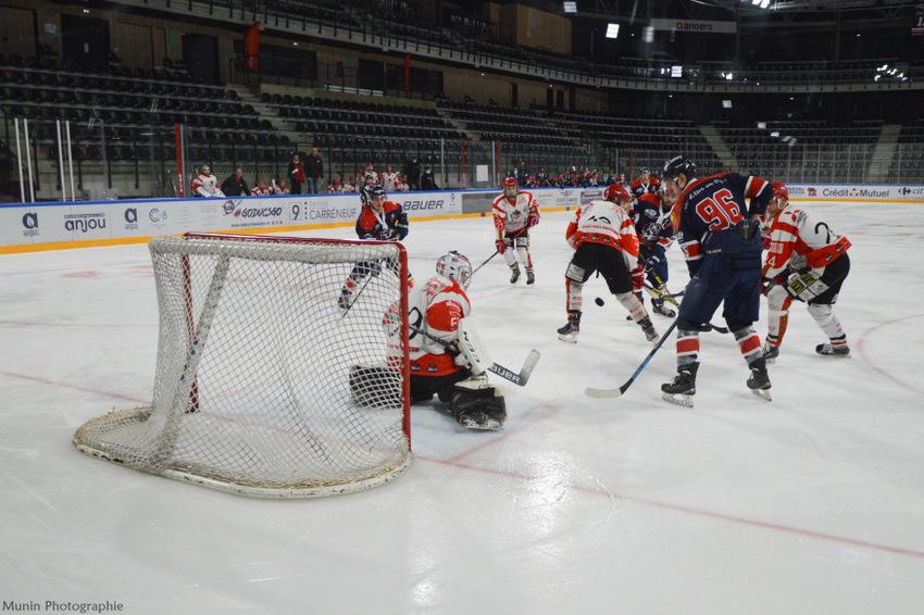 Photo hockey match Angers II - Amnville
