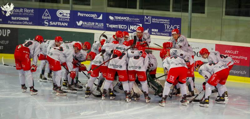 Photo hockey match Anglet - Cergy-Pontoise