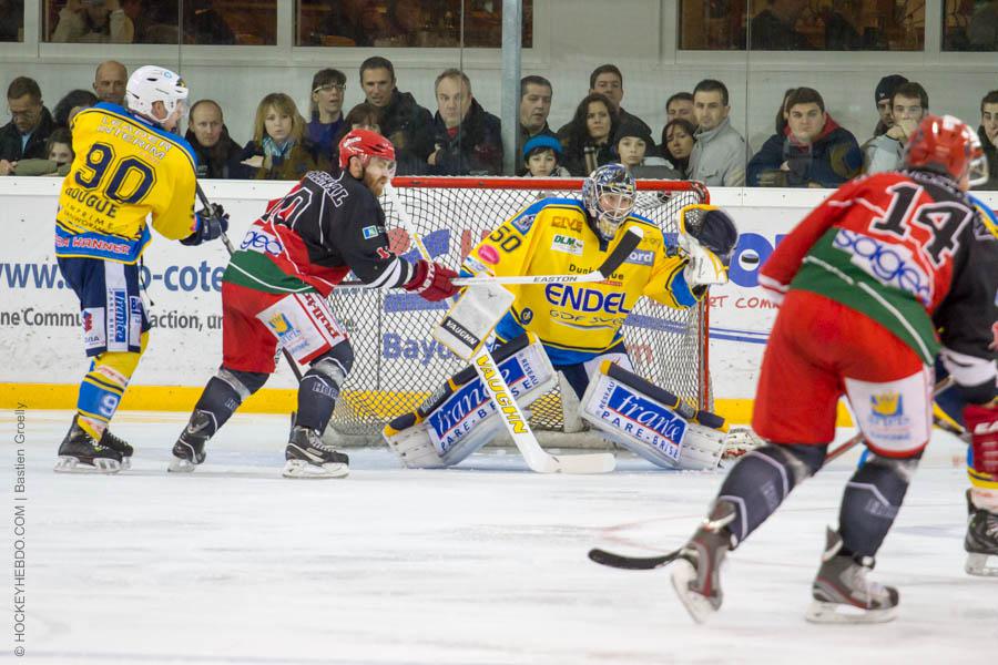 Photo hockey match Anglet - Dunkerque