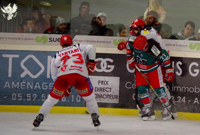 Photo hockey match Anglet - Grenoble 
