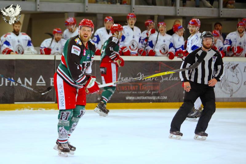 Photo hockey match Anglet - Lyon