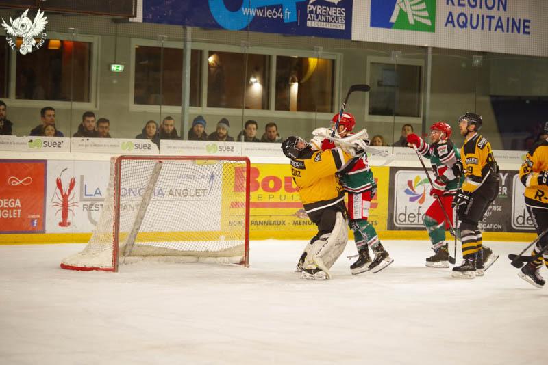 Photo hockey match Anglet - Strasbourg 