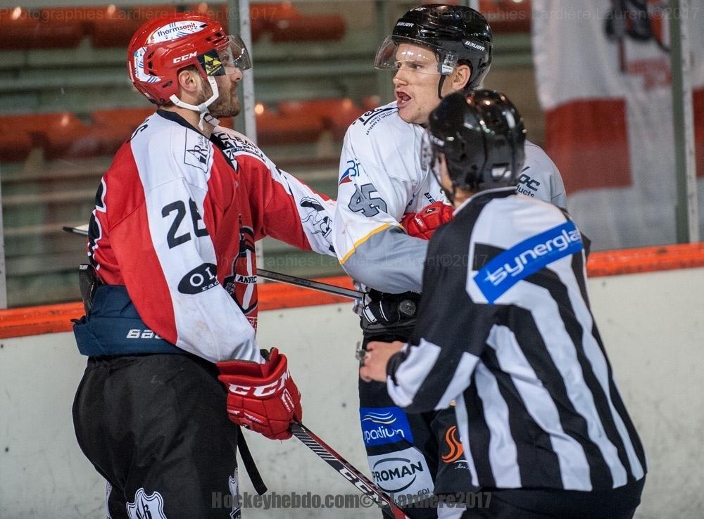 Photo hockey match Annecy - Brest 