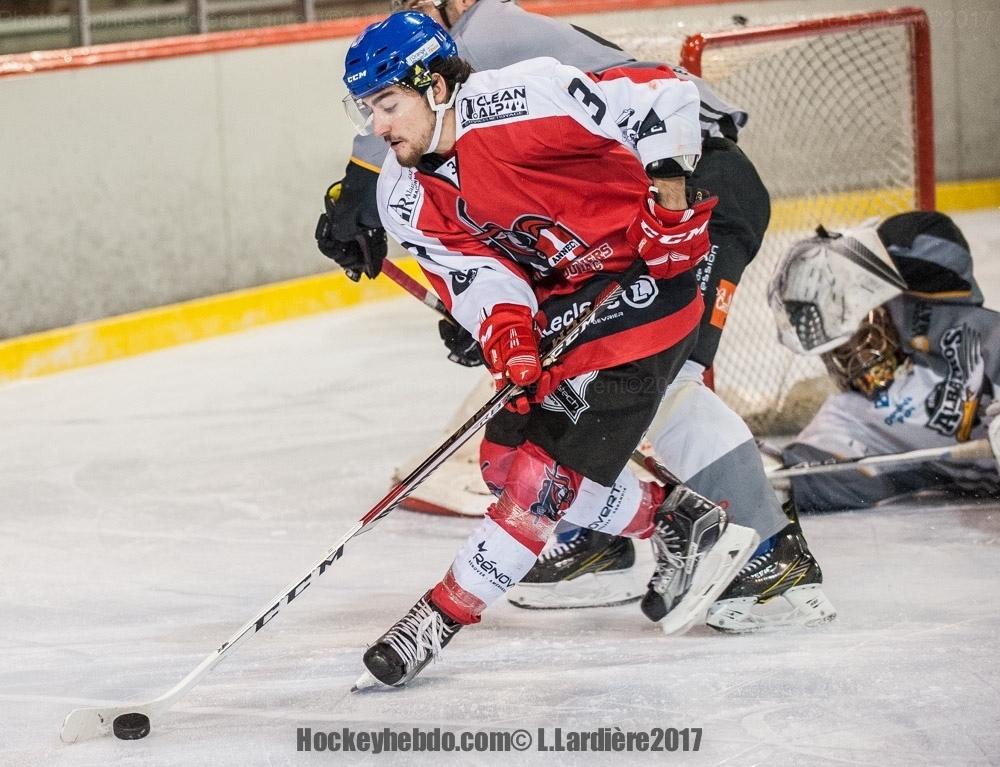 Photo hockey match Annecy - Brest 