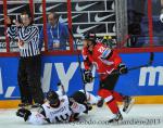 Photo hockey match Austria - Germany le 08/05/2013