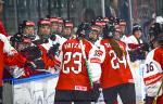 Photo hockey match Austria - Slovakia le 30/04/2022