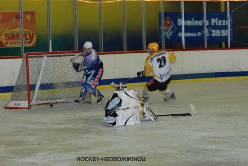 Photo hockey match Avignon - Strasbourg 