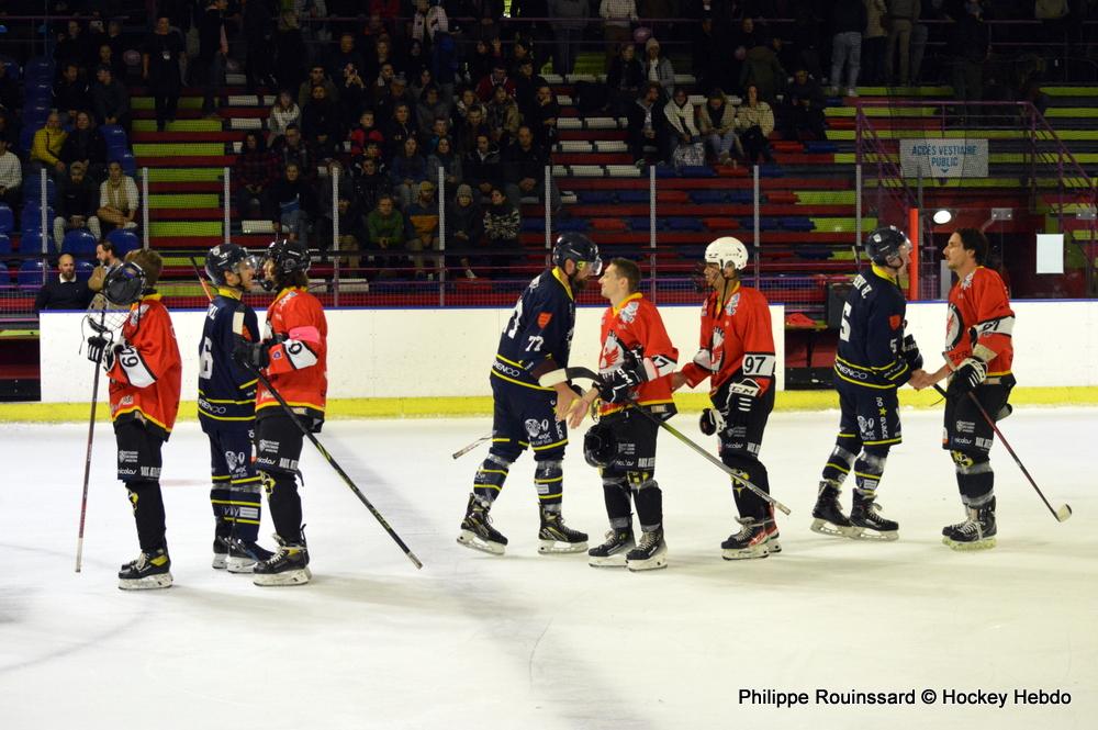 Photo hockey match Besanon - Avignon