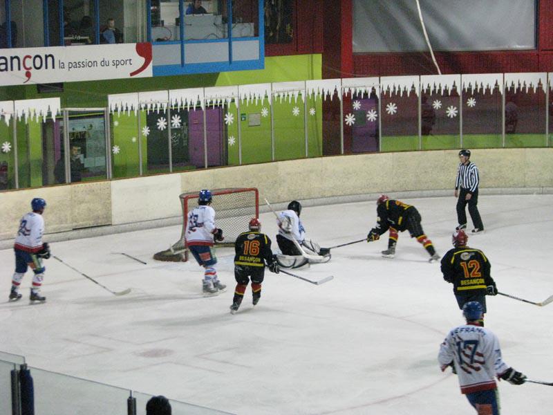 Photo hockey match Besanon - Compigne