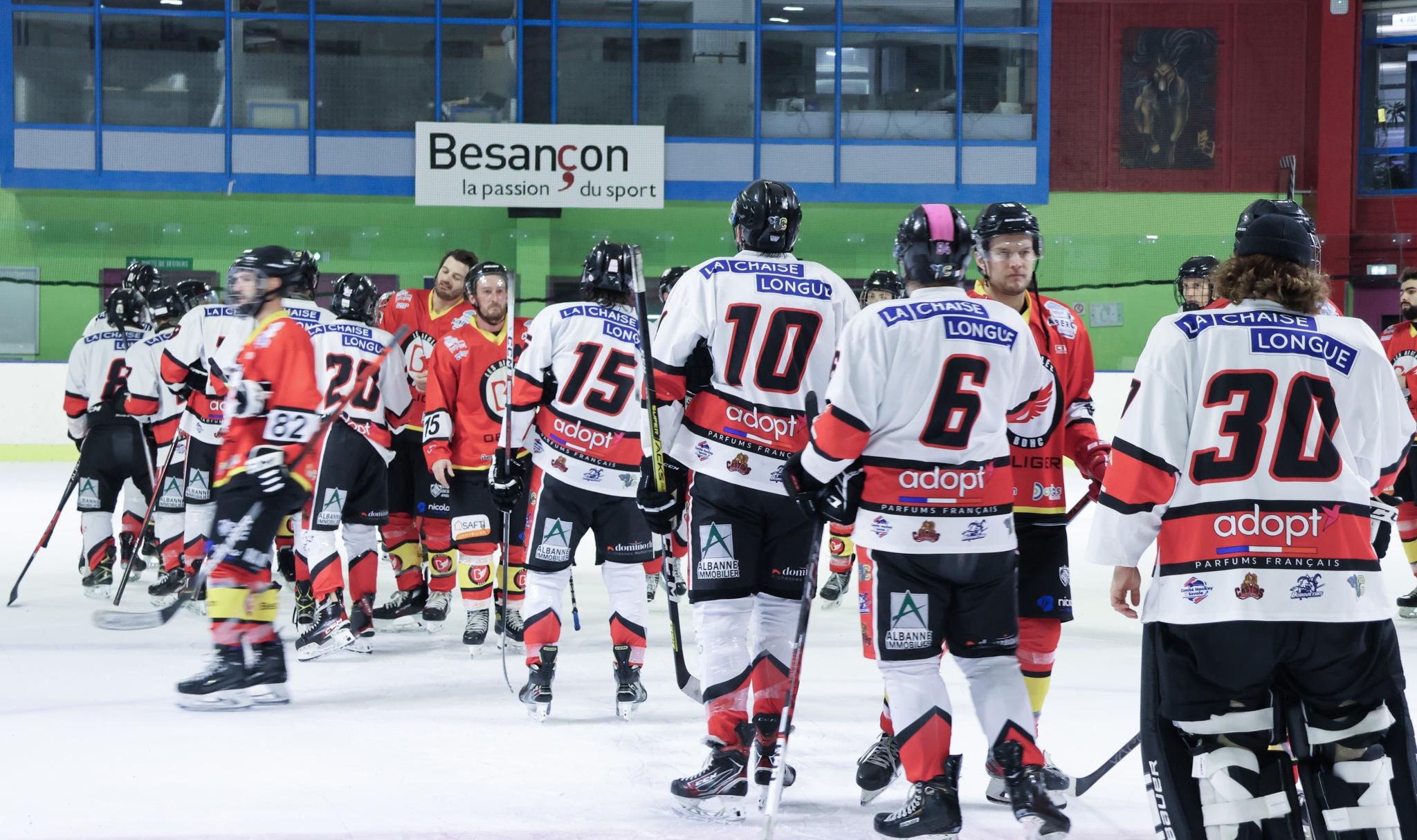 Photo hockey match Besanon - HC Savoie