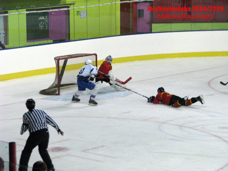 Photo hockey match Besanon - Luxembourg