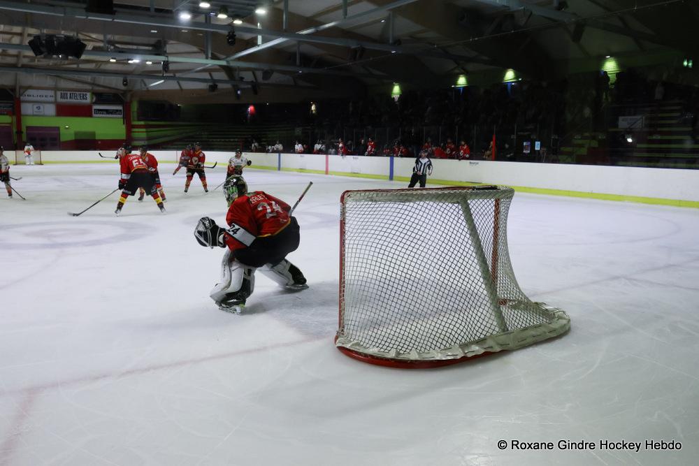 Photo hockey match Besanon - Nimes