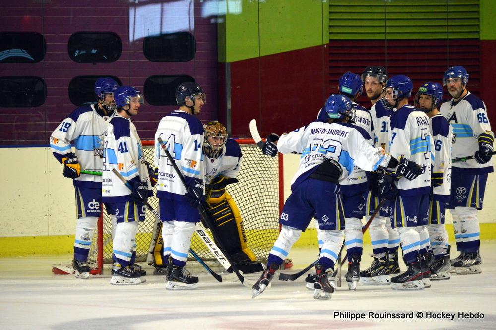 Photo hockey match Besanon - Toulon