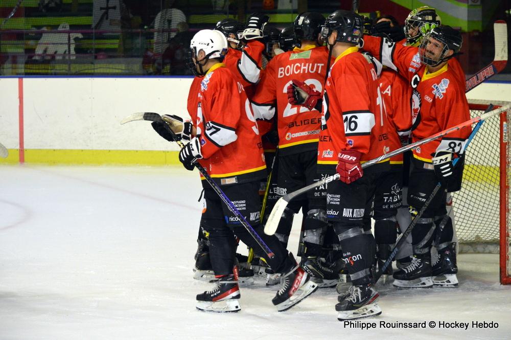 Photo hockey match Besanon - Toulon