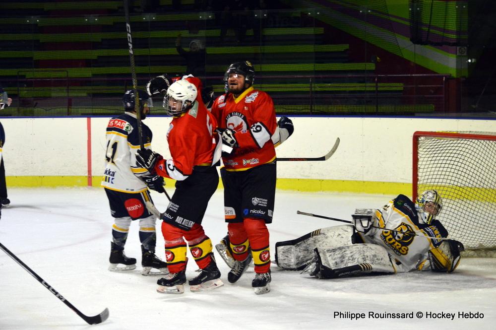 Photo hockey match Besanon - Villard-de-Lans II