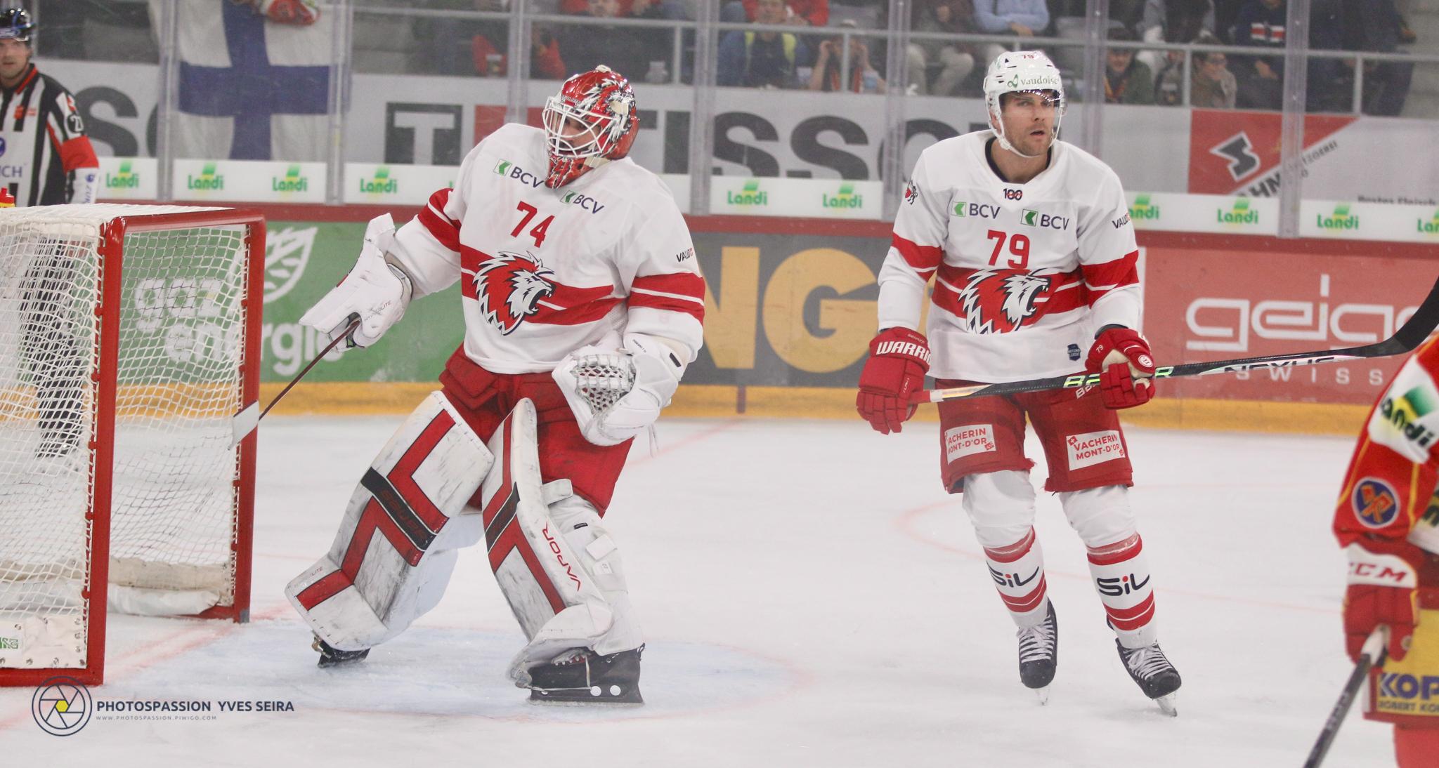 Photo hockey match Bienne - Lausanne