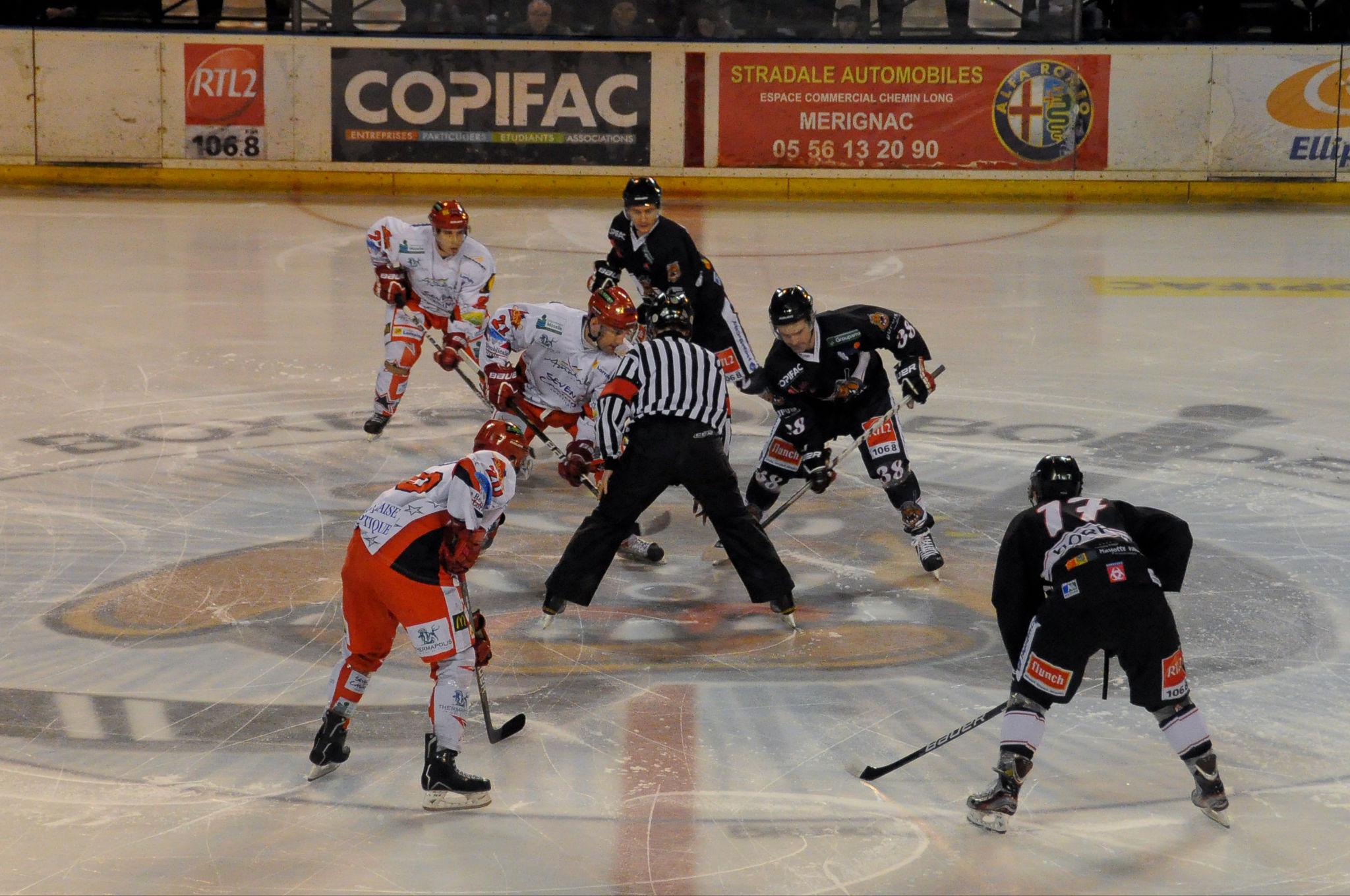 Photo hockey match Bordeaux - Amnville
