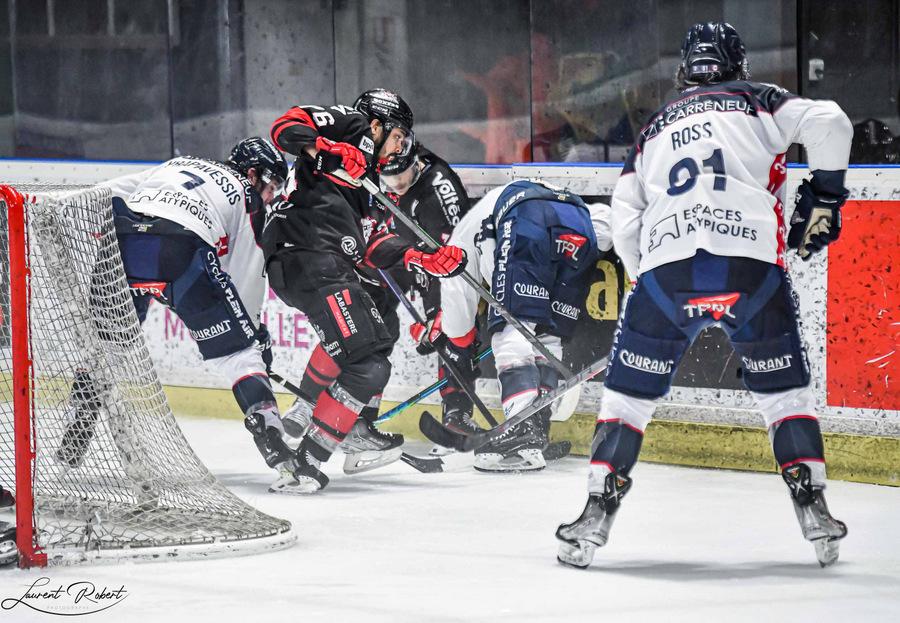 Photo hockey match Bordeaux - Angers 