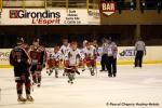 Photo hockey match Bordeaux - Cergy-Pontoise le 11/04/2009