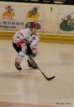 Photo hockey match Bordeaux - Mont-Blanc le 14/01/2012