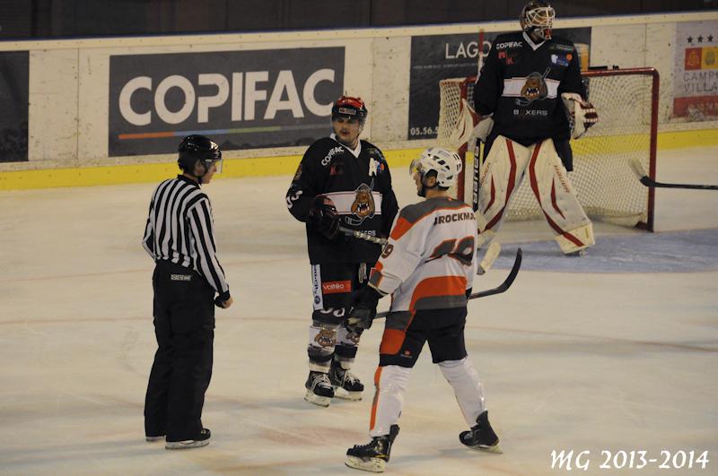 Photo hockey match Bordeaux - Montpellier 