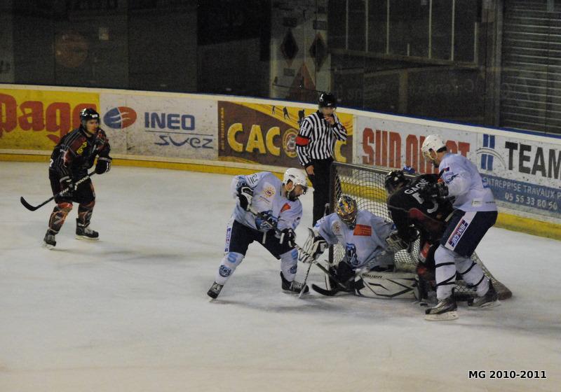Photo hockey match Bordeaux - Montpellier 