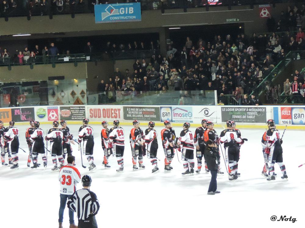 Photo hockey match Bordeaux - Mulhouse