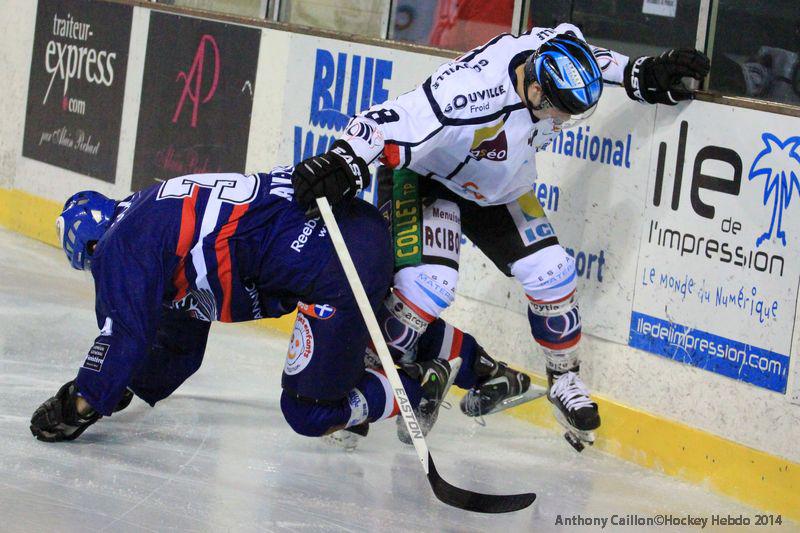 Photo hockey match Brest  - Caen 