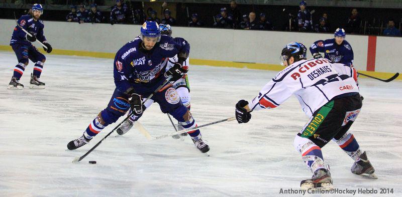 Photo hockey match Brest  - Caen 