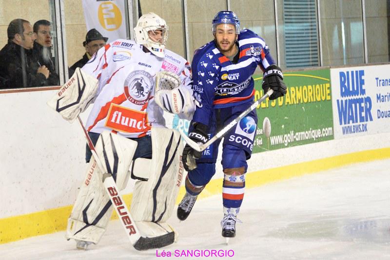 Photo hockey match Brest  - Lyon