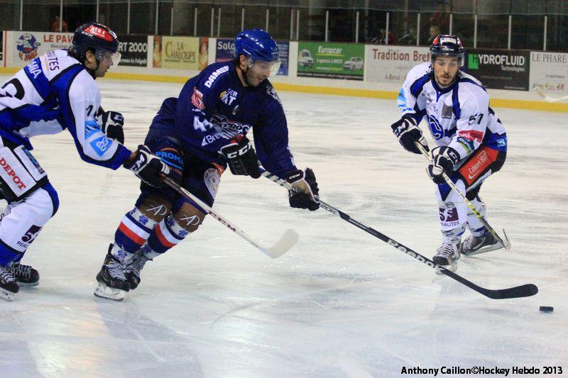 Photo hockey match Brest  - Nantes 