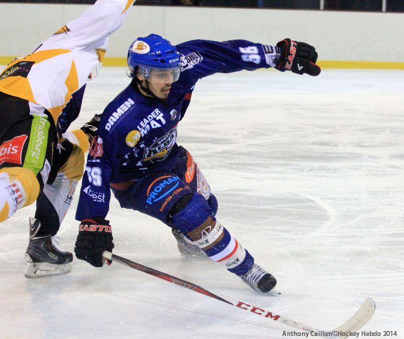 Photo hockey match Brest  - Strasbourg 