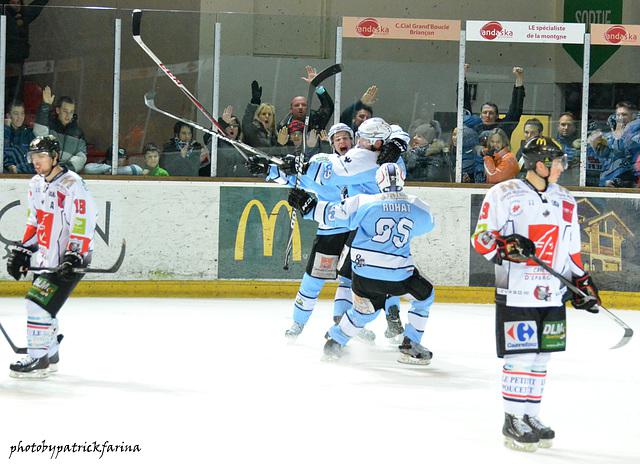 Photo hockey match Brianon  - Amiens 