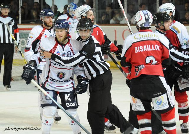 Photo hockey match Brianon  - Angers 