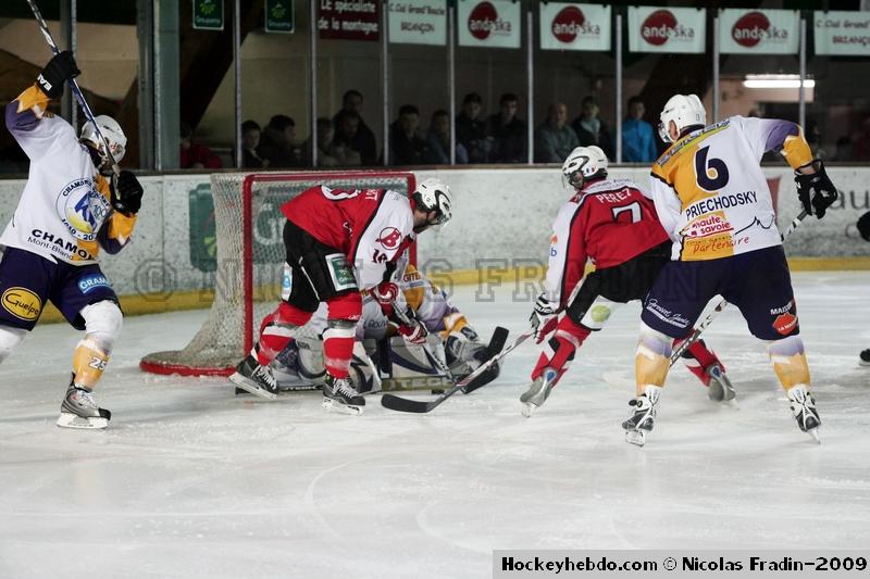 Photo hockey match Brianon  - Chamonix 