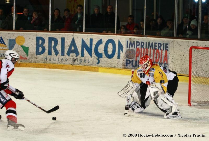 Photo hockey match Brianon  - Strasbourg 