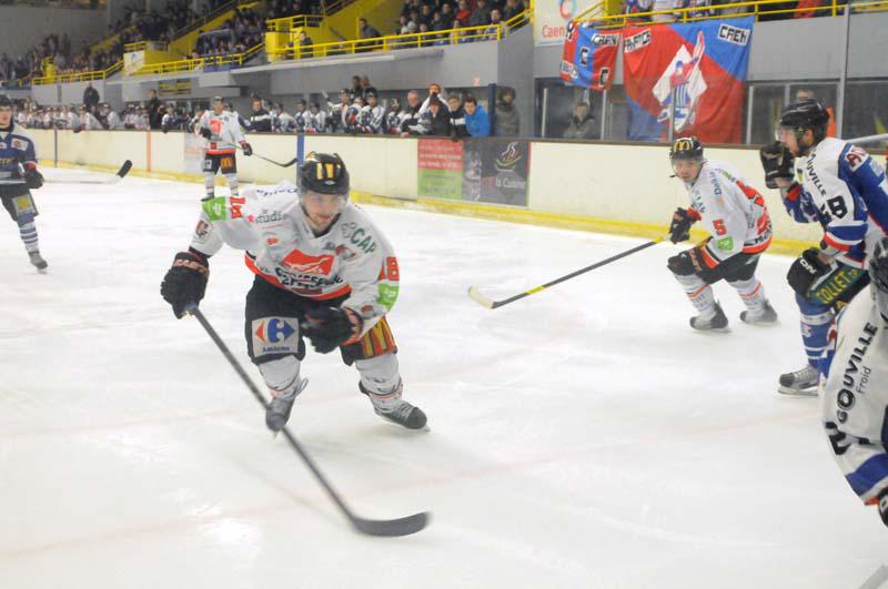 Photo hockey match Caen  - Amiens 
