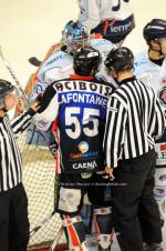 Photo hockey match Caen  - Angers  le 18/02/2011