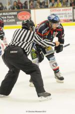 Photo hockey match Caen  - Brest  le 08/10/2013