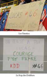 Photo hockey match Caen  - Brest  le 08/10/2013