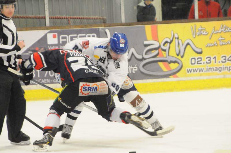 Photo hockey match Caen  - Brest 